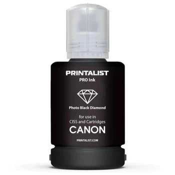 Чернила Printalist Canon, универсальные, Photo Black, 140 мл, водорастворимые (PL-INK-CANON-PB)