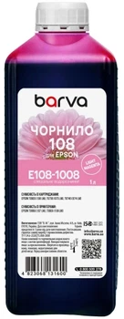 Чернила Barva Epson 108, Light Magenta, 1 л, водорастворимые (E108-1008)