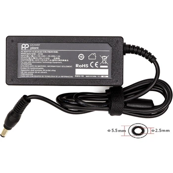 Блок живлення для ноутбуків PowerPlant ASUS 220 V, 19 V 65 W 3.42 A (5.5*2.5)