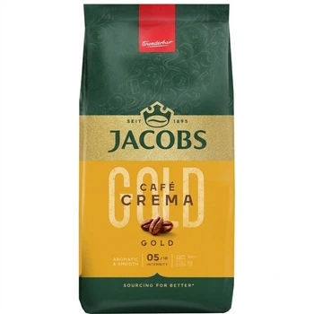 Кофе в зернах Jacobs Crema 1 кг