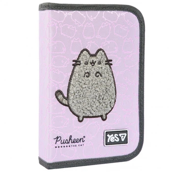 Пенал YES HP-04 2 отворота Pusheen Delicacy 533741