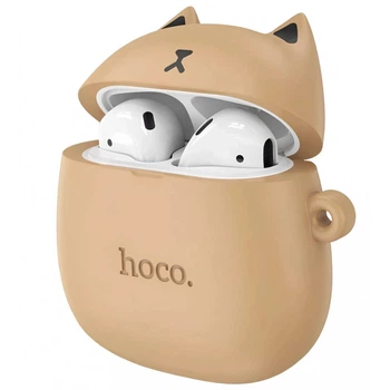 Bluetooth гарнитура TWS Hoco EW45 Caramel cat