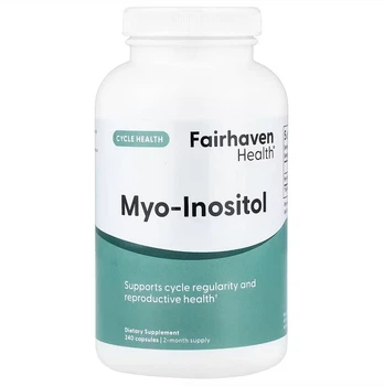 Міоінозитол, для жінок і чоловіків, Fairhaven Health, 240 капсул