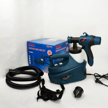 Краскопульт электрический для стен 1650 Вт. Boxer BX-771 электрический краскораспылитель. 5211231