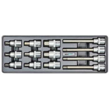Набор головок со вставкой Hex Whirlpower 1/2" 13 шт (AN-SK51)