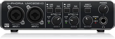 Аудіоінтерфейс Behringer UMC202HD