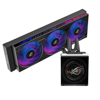 Система водяного охлаждения Asus ROG Strix SLC IV 360 ARGB LCD Black (90RC01S1-B0EAY0)