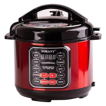 Мультиварка-скороварка SOKANY SK-2402 на 5л, 1000W, 10 программ (6598-13449)