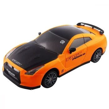 Машинка для дрифта на радиоуправлении Nissan GT-R - желтый