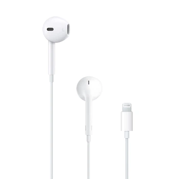 Наушники EarPods для Apple iPhone Х/11/12/13/14, Ipad, Lightning Connector Headphones Белые