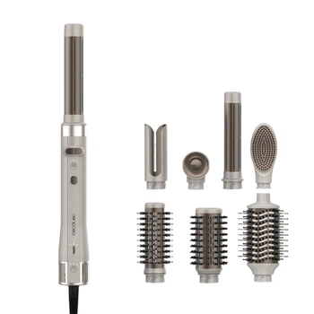Стайлер Cecotec Bamba CeramicCare 8in1 AirGlisse Gyro Champagne (A01_EU01_112528)
