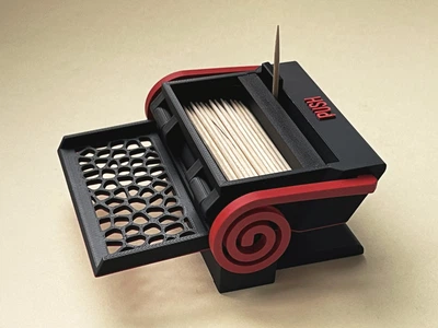 Диспенсер Для Зубочисток Toothpick Dispenser Fully Printed V2 9 См 3Д Друк