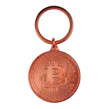 Брелок Bitcoin для ключей, Bronze