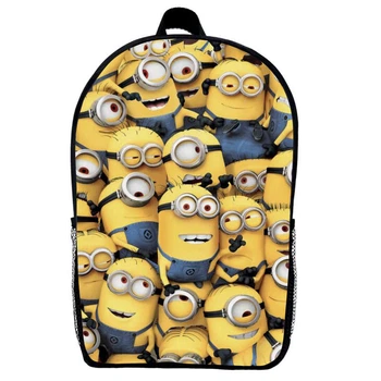 Рюкзак Миньоны детский (Gear bag minions mini 06) черный, 29 х 21 х 9 см