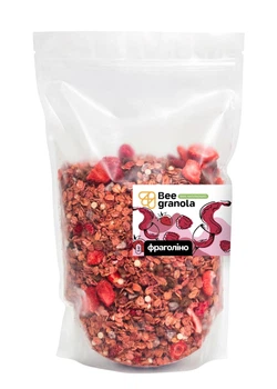 Гранола Bee Granola Фраголино 1 кг (4820228430665)