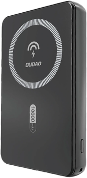 Powerbank Dudao K14S 5000mAh 20W USB-A / USB-C / Wireless Black (6977196685738)