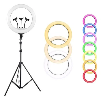 Кольцевая лампа RGB Crystal 3D-45 - 389624