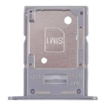 Держатель SIM-карты Samsung M356 Galaxy M35, С разъемом на карту памяти, Серый - 734991