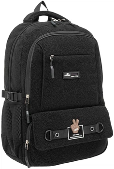 Рюкзак Safari 2 відділення 45x30x18 см 850 г 24 л Чорний (26-338L) (8591662263381)