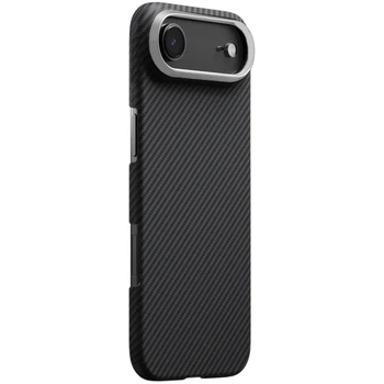 Чехол на iPhone 17 Air / для айфон 17 аир с функцией магсейф MagSafe Black Carbon Protection Slim