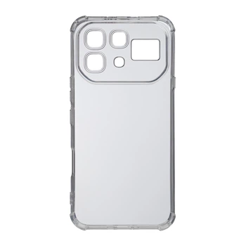 Прозрачный чехол для Infinix Note 60 5G с защитой камеры и усиленными бортами, тонкий, силиконовый, бесцветный, ударостойкий, противоударный бампер c закрытой камерой, ArmorStandart (ARM91843)