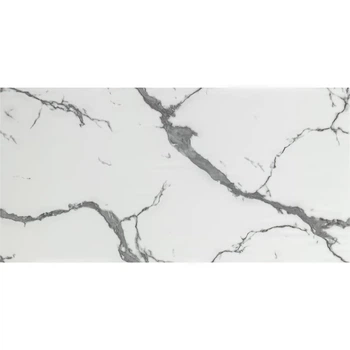 Самоклеюча стінова PET плитка Грецький білий мармур 600*300*2мм