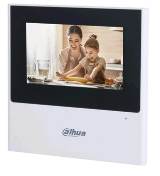 IP-відеодомофон з Wi-Fi 4.3" Dahua DHI-VTH2611L-WP