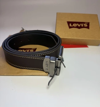 Leviʼs Ремінь Чоловічий Коричневий колір / у подарунковій коробці