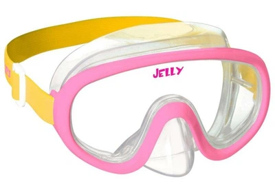 Дитяча маска Mares Jelly для снорклінгу, однолінзова, силіконовий обтюратор (581EC1EC0DDD)