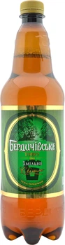 Упаковка пива Бердичівське Хмільне Світле фільтроване 3.7% 1 л х 6 шт (4820003210383)
