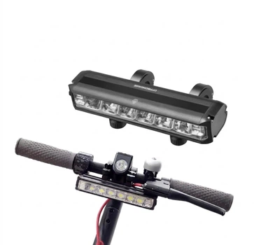 Фара потужна FY-339B-5LED(white+yellow), для електросамоката Waterproof, Li-Ion акум., ЗУ Type-C