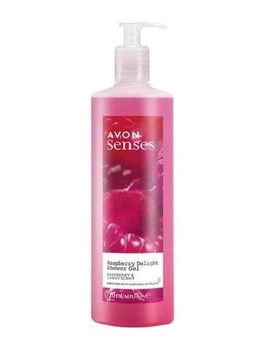 Гель для душу Avon Senses «Малинове задоволення» малина та чорна смородина 720 мл
