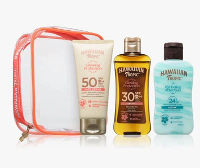 Дорожный вариант для загара Hawaiian Tropic Mini Trio