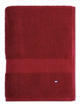Рушник бавовняний Tommy Банний 138х76 см червоний Modern American