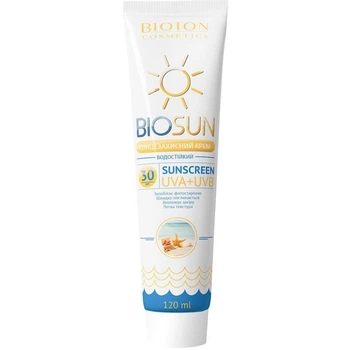 Сонцезахисний крем SPF 30 Biosun 120 мл (4820026147888)