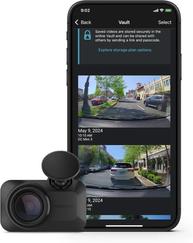 Автомобильный видеорегистратор Garmin Dash Cam Mini 3 Black (010-02899-10)