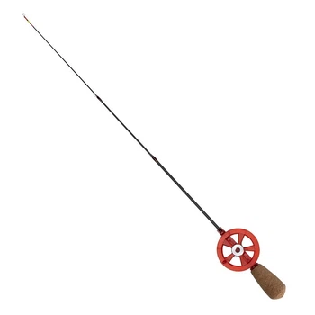 Вудка зимова GC N-Ice Open Reel Ice Rod Tele (3 секції)Red,2539036