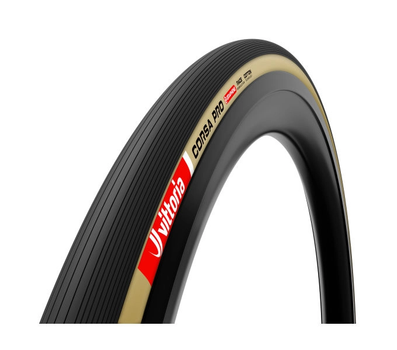 Покришка Vittoria CorsaPro 26-622 Tube tan-bk-bk