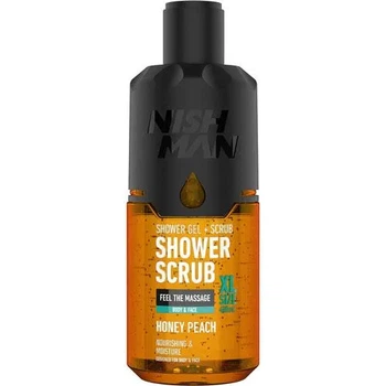 Гель для душа со скрабом Nishman Shower&Scrab Honey Peach