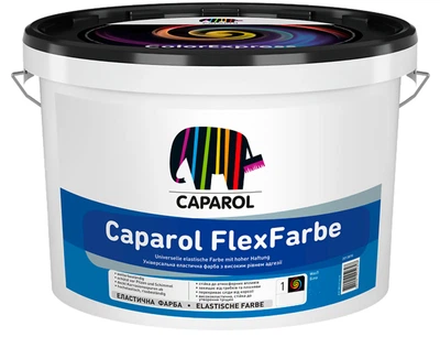 Фарба фасадна гумова еластична Caparol FlexFarbe матова Біла 2,5 л