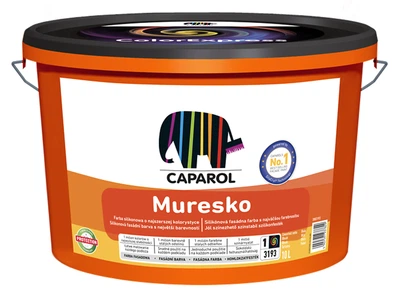 Фарба фасадна акрилово-силіконова Caparol Muresko матова Біла 10 л
