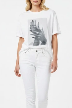 Футболка Intersection Молочний L/XL (82950)