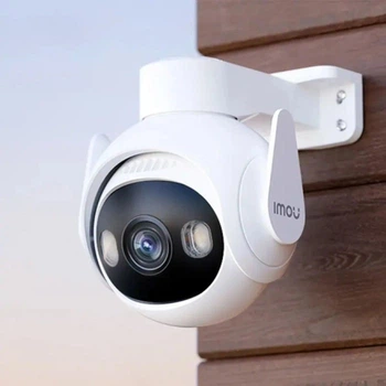 IP-камера 5Мп IMOU Cruiser 2 5MP 3,6 мм c Wi-Fi 6 и LAN, защитой IP66, поддержкой двустороннего звука, сиреной 110 дБ