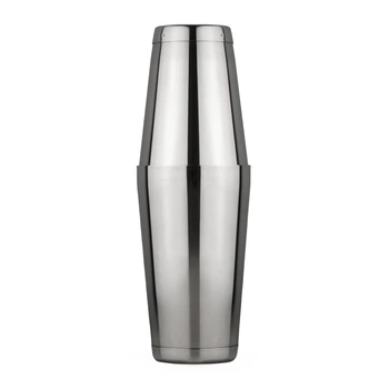 Шейкер барный Total Barware Бостон с утяжелителями 750+550 мл Серебристый (34641-Sh-B-750x550-s2b)