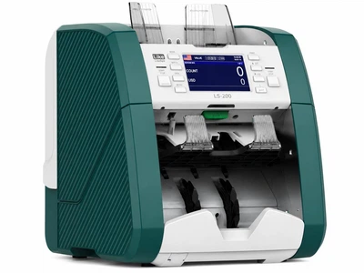 Профессиональный сортировщик банкнот LikeSys LS-200 с Dual CIS, UV, MG, IR детекцией и OCR-считыванием серийных номеров