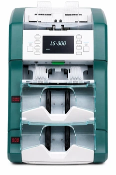 Сортировщик банкнот LikeSys LS-300 для банка и кассы с подсчетом микса номиналов, отбраковкой и проверкой подлинности