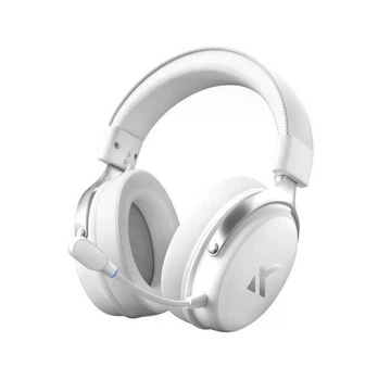 Беспроводные игровые наушники MCHOSE V9 Pro White / Bluetooth и 2.4G для ПК, PS, Switch, телефона
