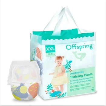 Підгузки-трусики дитячі Offspring Розмір XXL, 15-23 кг, 24 шт. в упаковці, Небо