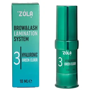 Состав для ламинирования Zola Color Lab Hyaluronic Green Elixir No03 10 мл