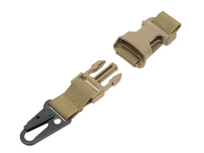 Карабин с пряжкой 8FIELDS Buckle Snap Hook, Tan